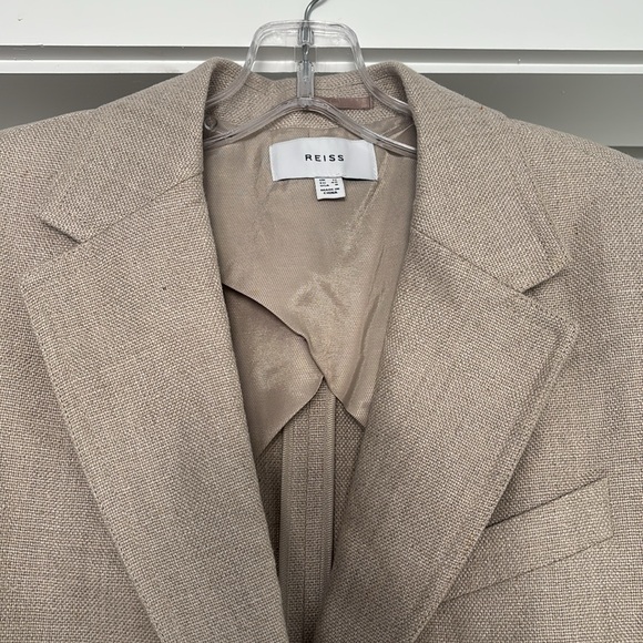 Reiss Linen Blazer - Picture 2 of 5